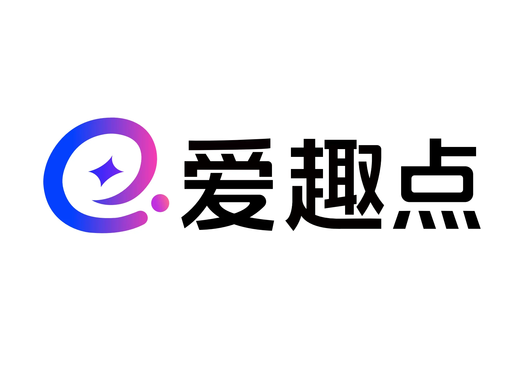 爱趣点 Logo 设计